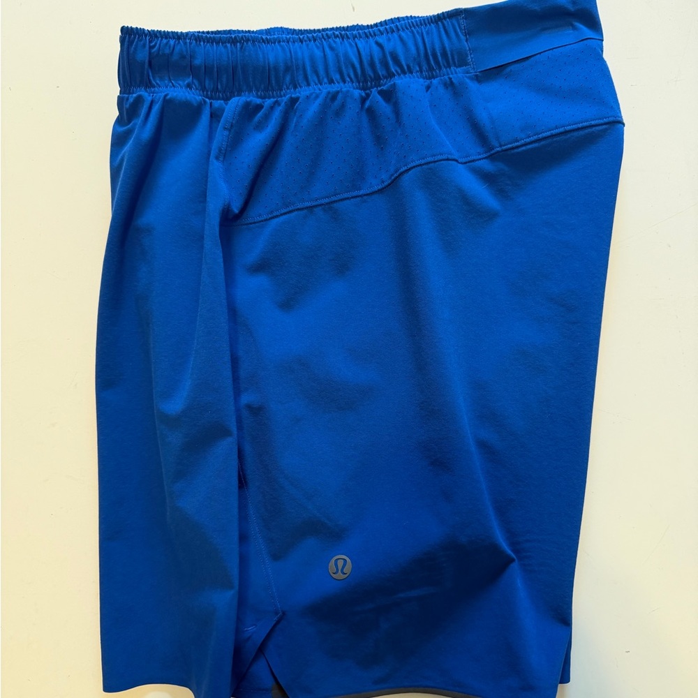 lululemon athletica Men's Royal Blue Athletic Shorts